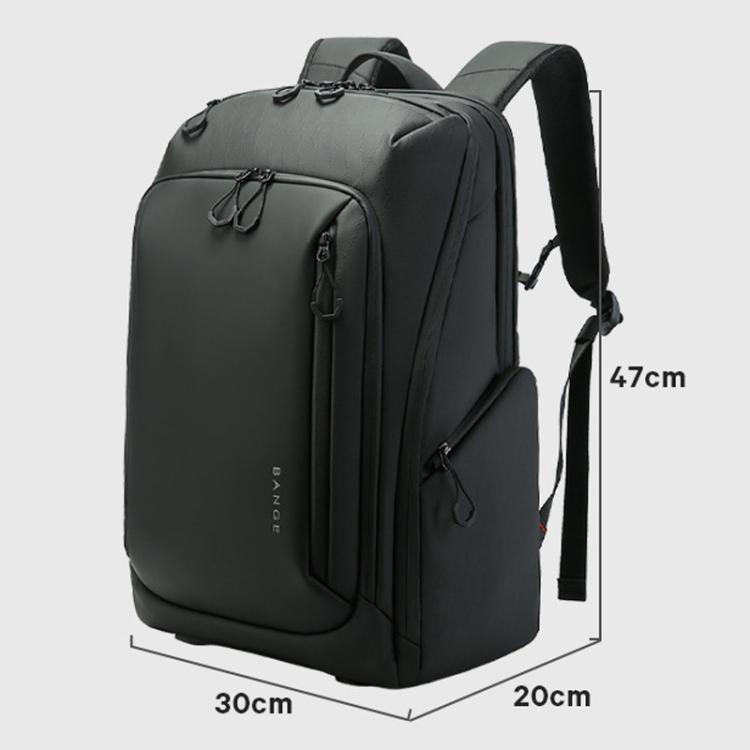 Zaino da uomo BANGE XJ325 di grande capacità, ideale per pendolari e per un utilizzo versatile, con borsa multifunzionale per la fotografia e per fotocamere DSLR., XJ325
