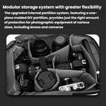 Zaino da uomo BANGE XJ325 di grande capacità, ideale per pendolari e per un utilizzo versatile, con borsa multifunzionale per la fotografia e per fotocamere DSLR., XJ325
