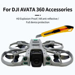 Pellicola protettiva nanotecnologica per obiettivo, sensore e protezione antigraffio., For DJI Goggles N3, For DJI Avata 360 Radar, For DJI Avata 360 Radar & Fish-Eye