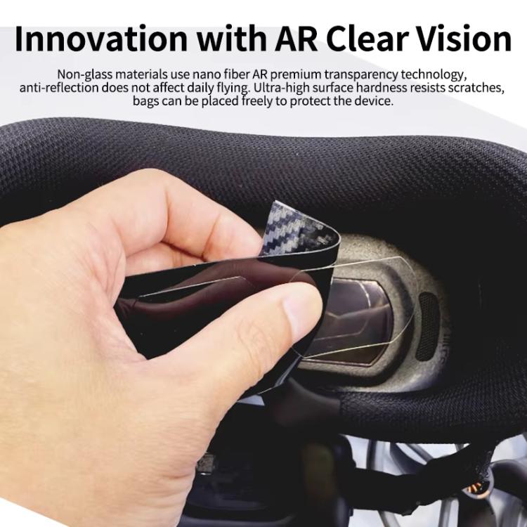 Pellicola protettiva nanotecnologica per obiettivo, sensore e protezione antigraffio., For DJI Goggles N3, For DJI Avata 360 Radar, For DJI Avata 360 Radar & Fish-Eye