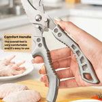 Forbici per ossa di pollo LsCook in acciaio inossidabile ad alta durezza, resistenti e multifunzionali, ideali per la cucina di casa.