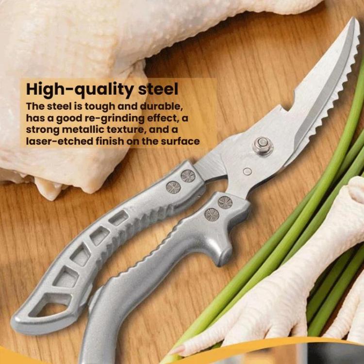 Forbici per ossa di pollo LsCook in acciaio inossidabile ad alta durezza, resistenti e multifunzionali, ideali per la cucina di casa.