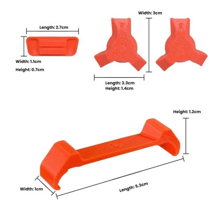 Estensione per il carrello di atterraggio del drone DJI Avata 360, Foot Support Black, Foot Support Orange, Foot Support Gray, Heightened Base Black, Heightened Base Orange, Heightened Base Gray