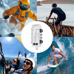 Custodia subacquea invisibile per Insta360 X5, impermeabile fino a 45 m/147 piedi, con cuciture a 360 gradi senza soluzione di continuità., PC Lens