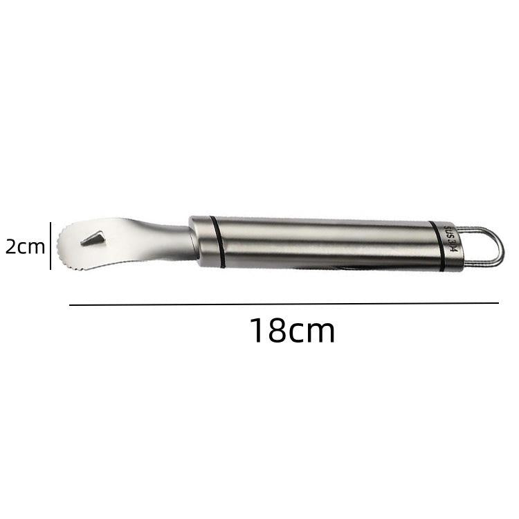 Pelapatate per arance LsCook in acciaio inox 304, strumento per sbucciare la frutta