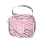 Borsa cosmetica multifunzionale in rete, grande capacità, ideale per i viaggi e per riporre il trucco., Square Pink, Square Green, Square Purple, Octopus Pink, Octopus Green, Octopus Purple