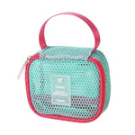 Borsa cosmetica multifunzionale in rete, grande capacità, ideale per i viaggi e per riporre il trucco., Square Pink, Square Green, Square Purple, Octopus Pink, Octopus Green, Octopus Purple