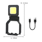 Faro LED ultra luminoso per volo notturno per DJI Mini 4 Pro, orientabile a 180 gradi e con 3 modalità di illuminazione.