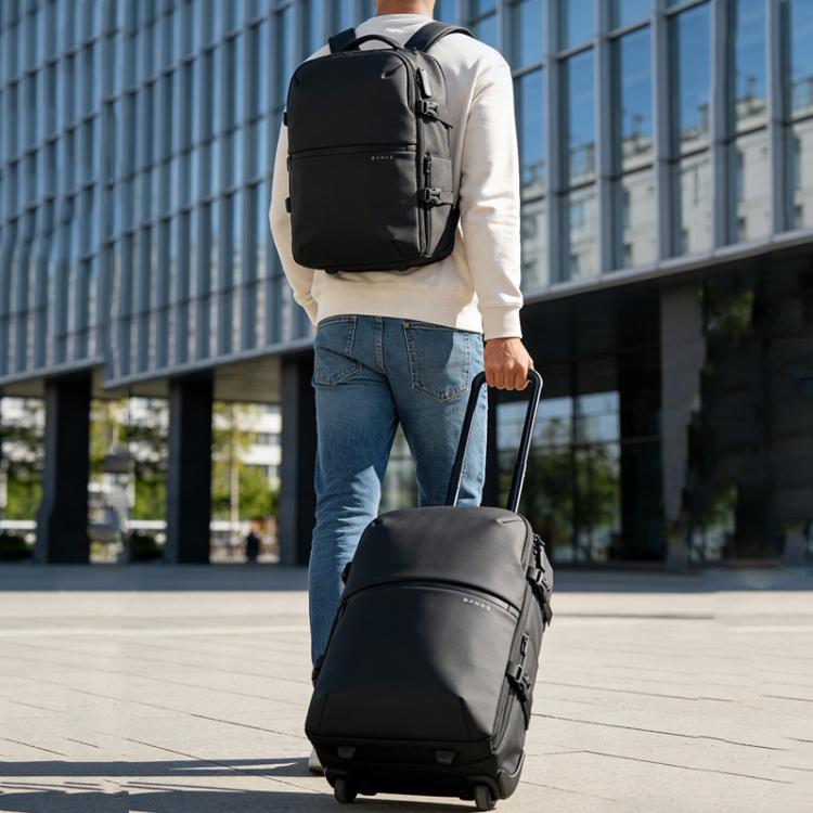 Zaino da viaggio con ruote BANGE BG-8150, grande capacità, ideale per laptop.