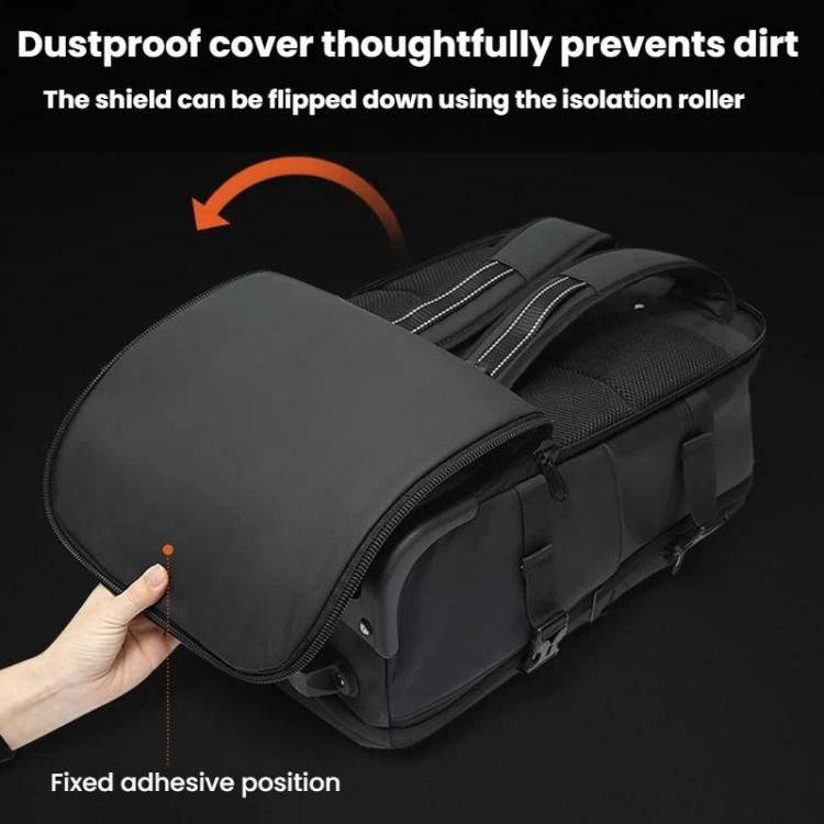 Zaino da viaggio con ruote BANGE BG-8150, grande capacità, ideale per laptop.