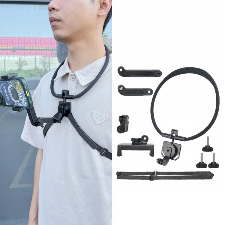 Supporto da collo POV per smartphone e action camera
