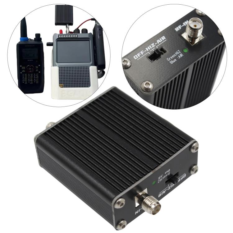 Inverter 2 in 1 banda aeronautica con amplificatore 100-110 MHz