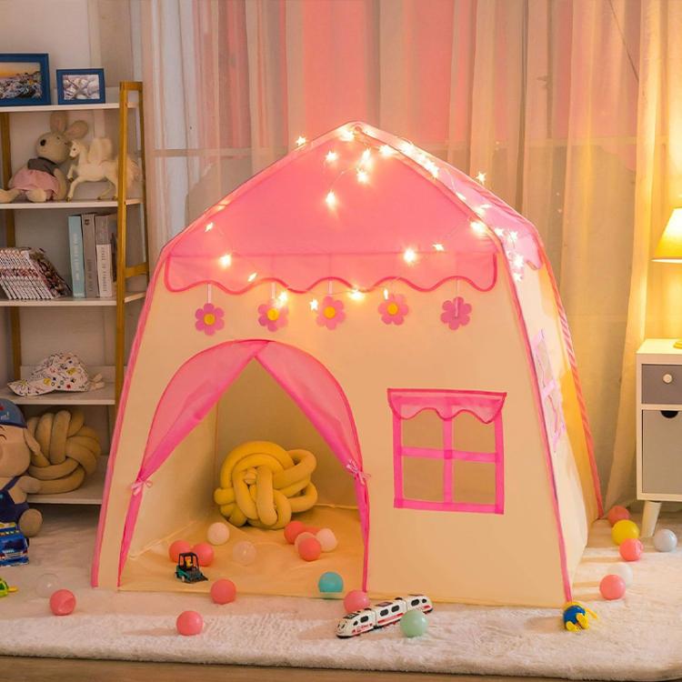 Tenda da gioco pieghevole per bambini, spaziosa casetta da gioco per interni ed esterni