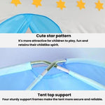 Tenda da gioco pieghevole per bambini, spaziosa casetta da gioco per interni ed esterni