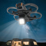 Per DJI Avata 2, luce di riempimento a LED ricaricabile per volo notturno con 3 modalità di illuminazione e faro ad angolo regolabile a 180 gradi.