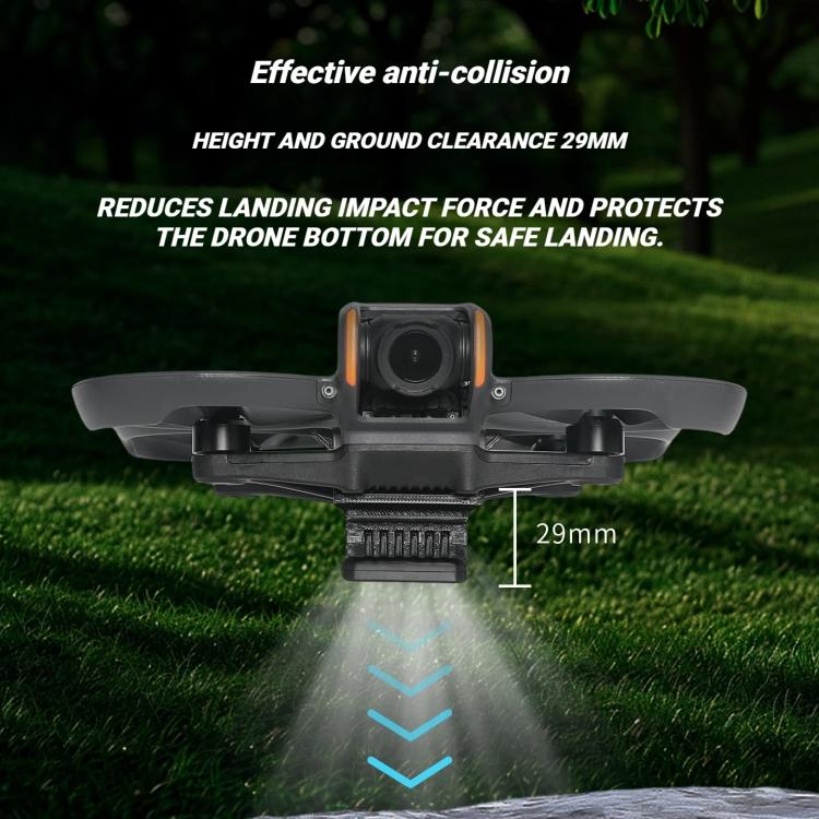 Per DJI Avata 2, luce di riempimento a LED ricaricabile per volo notturno con 3 modalità di illuminazione e faro ad angolo regolabile a 180 gradi.