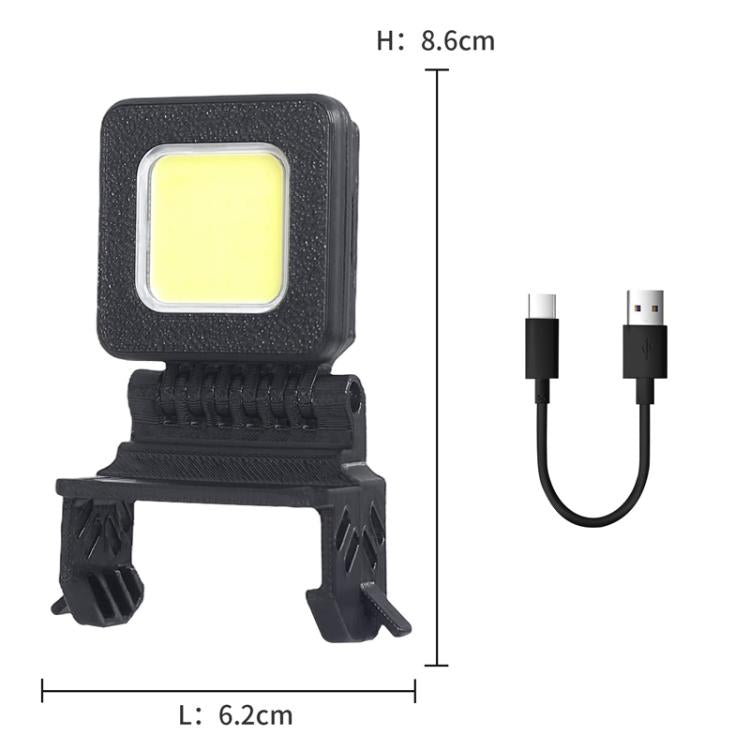 Per DJI Avata 2, luce di riempimento a LED ricaricabile per volo notturno con 3 modalità di illuminazione e faro ad angolo regolabile a 180 gradi.