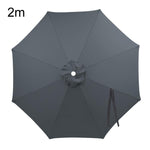 Telo di ricambio universale per ombrellone da giardino, protezione UV30+, tessuto in poliestere impermeabile., 2m 8 Ribs, 2.5m 8 Ribs, 3.5m 8 Ribs, 4m 8 Ribs