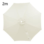 Telo di ricambio universale per ombrellone da giardino, protezione UV30+, tessuto in poliestere impermeabile., 2m 8 Ribs, 2.5m 8 Ribs, 3.5m 8 Ribs, 4m 8 Ribs