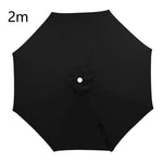 Telo di ricambio universale per ombrellone da giardino, protezione UV30+, tessuto in poliestere impermeabile., 2m 8 Ribs, 2.5m 8 Ribs, 3.5m 8 Ribs, 4m 8 Ribs
