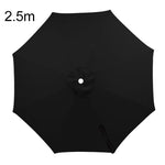 Telo di ricambio universale per ombrellone da giardino, protezione UV30+, tessuto in poliestere impermeabile., 2m 8 Ribs, 2.5m 8 Ribs, 3.5m 8 Ribs, 4m 8 Ribs