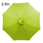 Telo di ricambio universale per ombrellone da giardino, protezione UV30+, tessuto in poliestere impermeabile., 2m 8 Ribs, 2.5m 8 Ribs, 3.5m 8 Ribs, 4m 8 Ribs