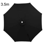 Telo di ricambio universale per ombrellone da giardino, protezione UV30+, tessuto in poliestere impermeabile., 2m 8 Ribs, 2.5m 8 Ribs, 3.5m 8 Ribs, 4m 8 Ribs