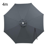 Telo di ricambio universale per ombrellone da giardino, protezione UV30+, tessuto in poliestere impermeabile., 2m 8 Ribs, 2.5m 8 Ribs, 3.5m 8 Ribs, 4m 8 Ribs