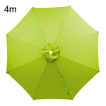 Telo di ricambio universale per ombrellone da giardino, protezione UV30+, tessuto in poliestere impermeabile., 2m 8 Ribs, 2.5m 8 Ribs, 3.5m 8 Ribs, 4m 8 Ribs