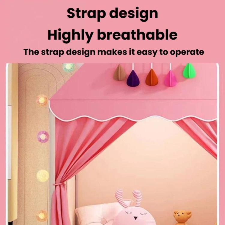 Tenda da gioco per bambini spaziosa e traspirante, casetta da gioco al coperto a forma di castello.