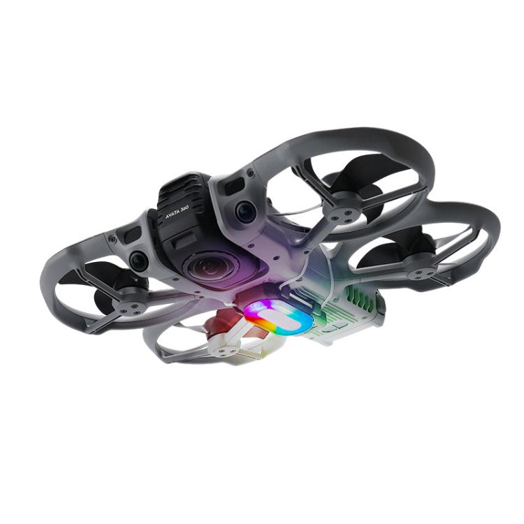 Per DJI Avata 360 RCSTQ Luce inferiore a LED RGB con 38 modalità di illuminazione, ricaricabile, per il segnale di volo notturno