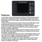 Termocamera a infrarossi VisibleIR B18, VisibleIR B18