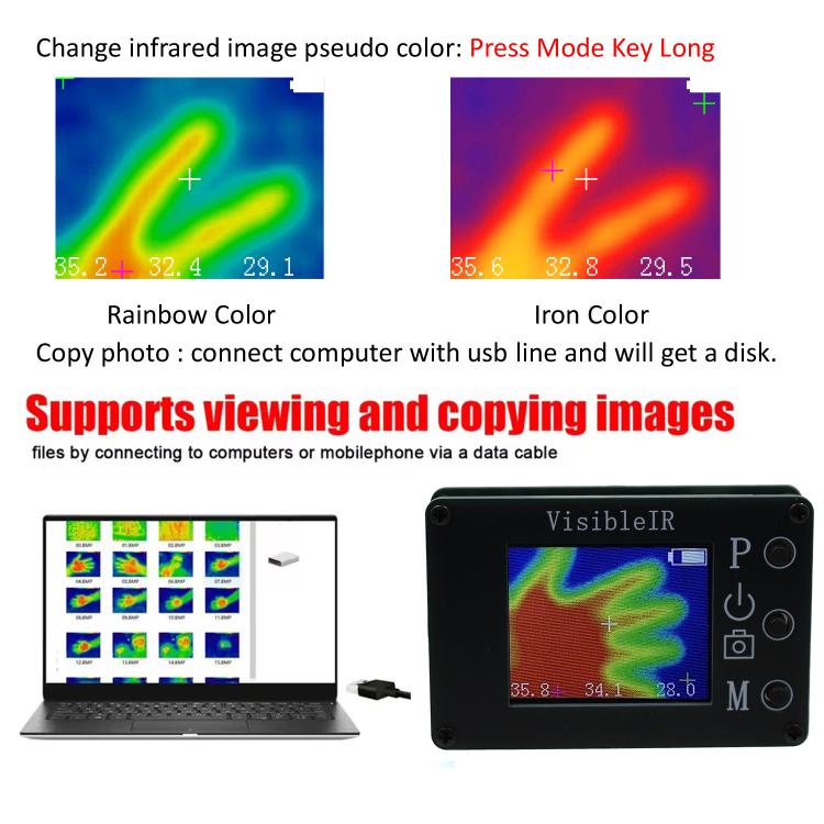 Termocamera a infrarossi VisibleIR B18 con doppia visione