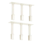 Mobile portabottiglie da appendere, portabicchieri da birra capovolto, 2pcs, 4pcs