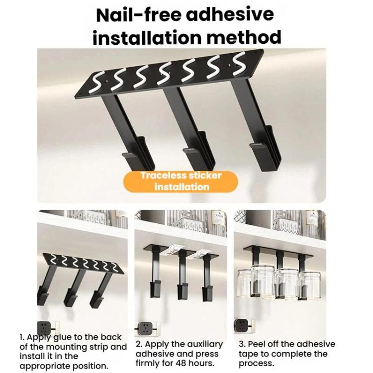 Mobile portabottiglie da appendere, portabicchieri da birra capovolto, 2pcs, 4pcs