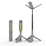 Lampada campeggio pieghevole 720° LED 20W con batteria