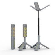 Lampada campeggio pieghevole 720° con LED 20W e batteria