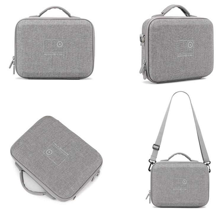 Custodia BKANO per DJI Osmo Action 6, borsa a tracolla portatile per asta di prolunga, custodia batteria, gabbia e accessori.