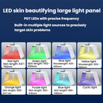 SD-0122 Dispositivo di bellezza pieghevole con spray idratante a spettro completo e luce LED a 7 colori per terapia facciale, ideale per saloni di bellezza., US Plug, EU Plug, UK Plug, AU Plug