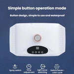 SD-0122 Dispositivo di bellezza pieghevole con spray idratante a spettro completo e luce LED a 7 colori per terapia facciale, ideale per saloni di bellezza., US Plug, EU Plug, UK Plug, AU Plug