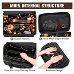 Borsa a tracolla/a mano da 17 pollici, robusta e resistente, ideale come borsa porta attrezzi.