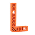 Posizionatore ad angolo retto, lastre, fissaggio cuciture, staffe angolari in plastica a forma di L, 3 inch, 4 inch, 6 inch, 8 inch