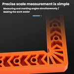 Posizionatore ad angolo retto, lastre, fissaggio cuciture, staffe angolari in plastica a forma di L, 3 inch, 4 inch, 6 inch, 8 inch