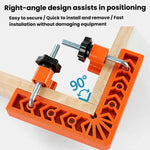 Posizionatore ad angolo retto, lastre, fissaggio cuciture, staffe angolari in plastica a forma di L, 3 inch, 4 inch, 6 inch, 8 inch