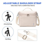 Borsa termica a doppio strato NOL, portatile, di grande capacità, ideale per picnic all'aperto.