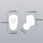 Auricolare Bluetooth V08 Mini Button in-ear, impermeabile IPX3, singolo auricolare