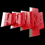 Raschietto in acciaio inossidabile, spatola per stucco, spatola per pittura, 8 inch, 10 inch, 12 inch, 15 inch