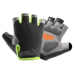 Guanti traspiranti a mezze dita per fitness e sport all'aria aperta, antiscivolo e resistenti all'usura, ideali per l'alpinismo., S, M, L