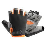 Guanti traspiranti a mezze dita per fitness e sport all'aria aperta, antiscivolo e resistenti all'usura, ideali per l'alpinismo., S, M, L