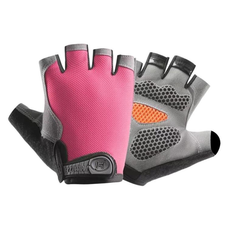 Guanti traspiranti a mezze dita per fitness e sport all'aria aperta, antiscivolo e resistenti all'usura, ideali per l'alpinismo., S, M, L